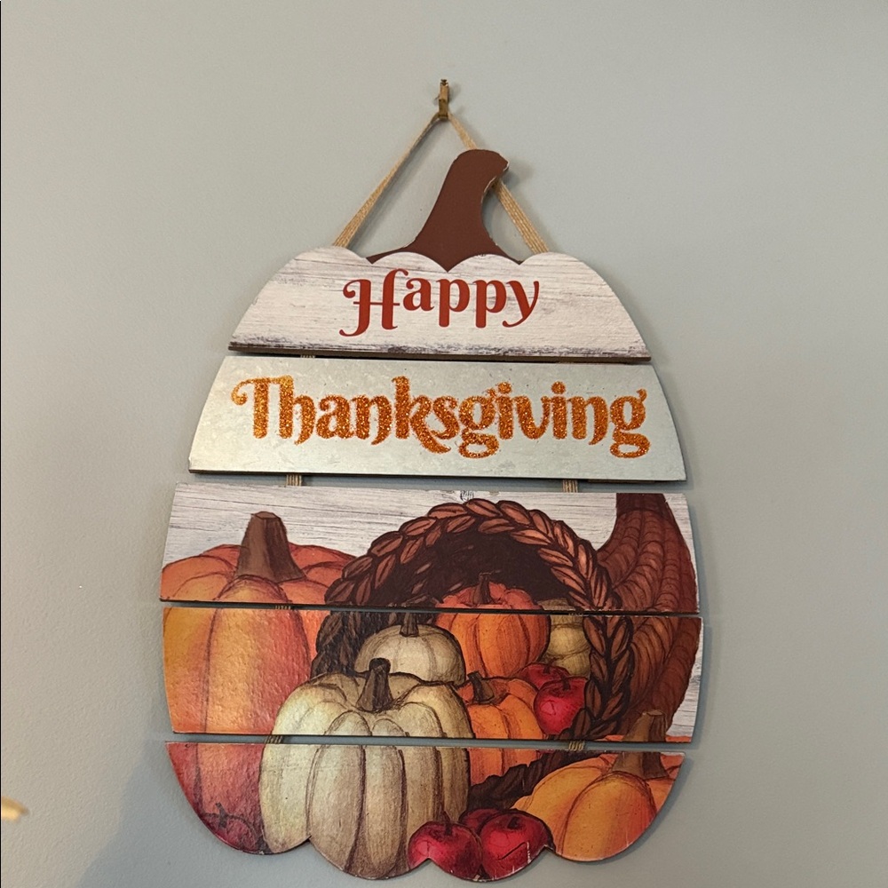 🍁🍃 Festive Pumpkin Harvest Wall Art NEW